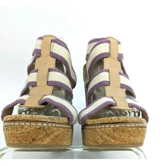 SPLENDID Sandals Strapy Cork Wedge Platform - Picture 2 of 11